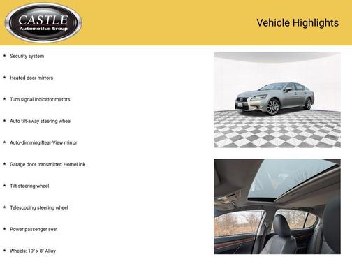 2015 Lexus GS 350 Base