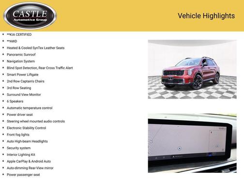 2024 Kia Sorento SX