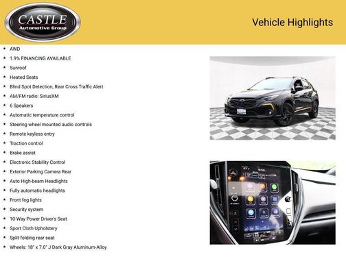 2025 Subaru Crosstrek Sport