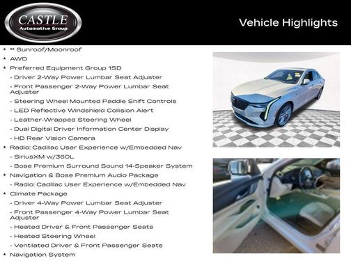 2023 Cadillac CT4 Premium Luxury