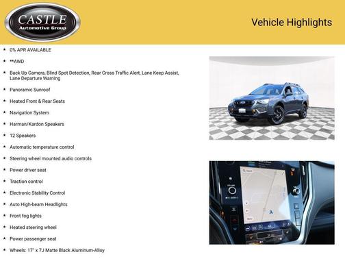 2025 Subaru Outback Wilderness