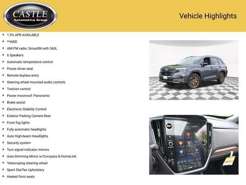 2025 Subaru Forester Sport