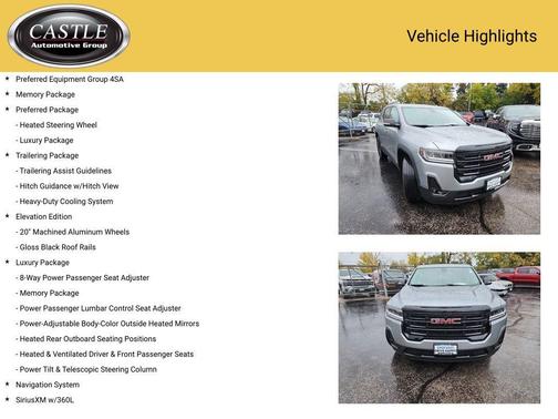 2023 GMC Acadia AWD SLT