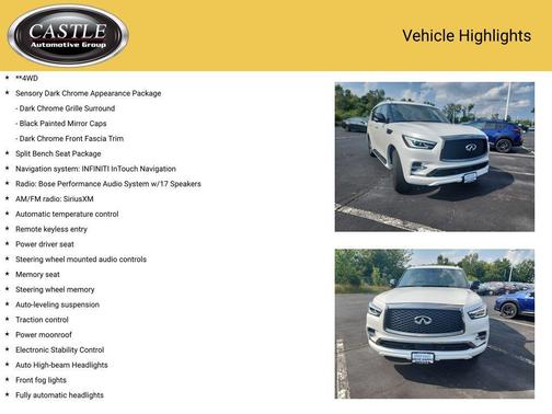 2024 INFINITI QX80 SENSORY AWD