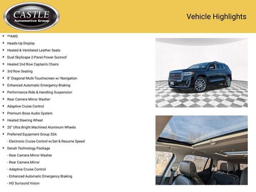 2021 GMC Acadia Denali