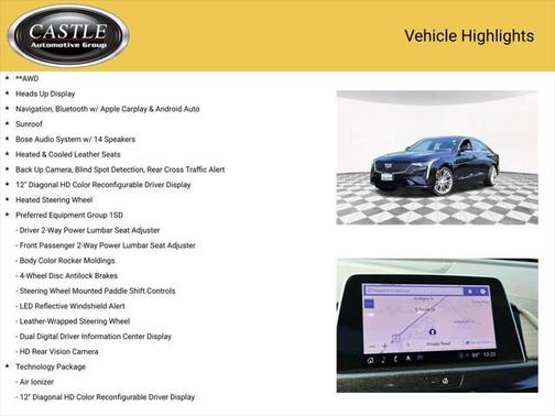2022 Cadillac CT4 Premium Luxury