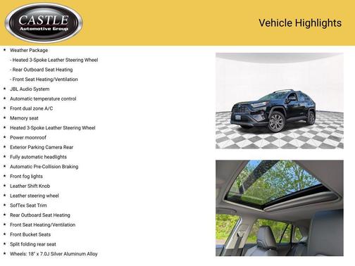 Midnight Black Metallic 2024 Toyota RAV4 Hybrid Limited