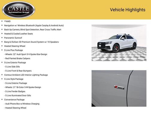 2022 Audi Q8 55 Premium Plus