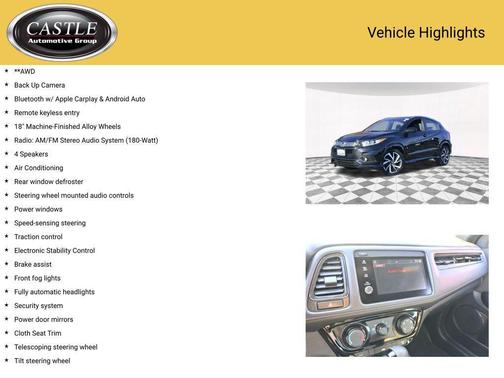 2020 Honda HR-V AWD Sport