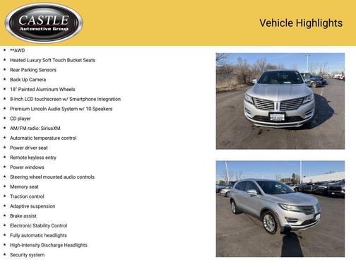 2015 Lincoln MKC Base