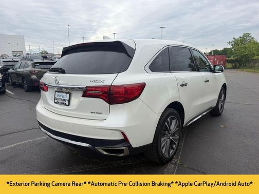 White Diamond Pearl 2019 Acura MDX 3.5L w/Technology Package