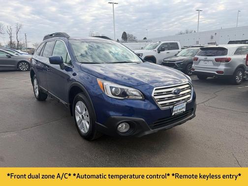 Lapis Blue Pearl 2017 Subaru Outback 2.5i Premium