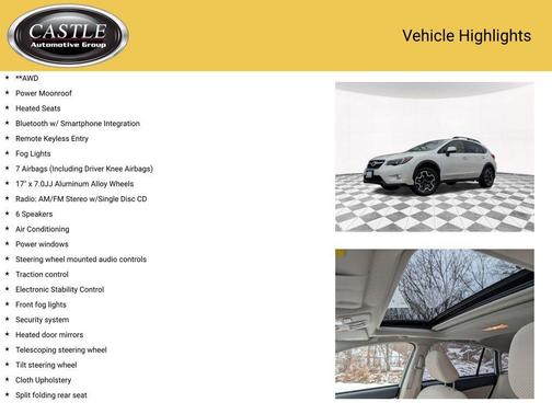 2014 Subaru XV Crosstrek 2.0i Premium