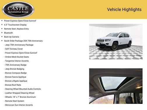 2016 Jeep Compass 75th Anniversary