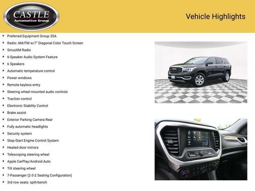 2019 GMC Acadia SLE-1