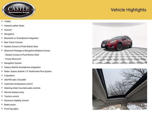 2016 Subaru Crosstrek 2.0i Limited