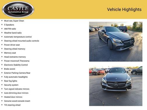 2019 Mercedes-Benz C-Class C 300