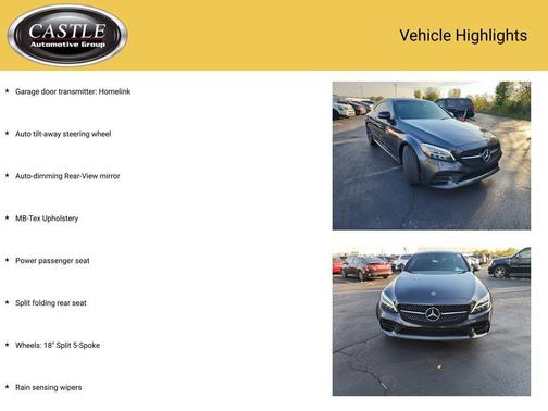 2019 Mercedes-Benz C-Class C 300