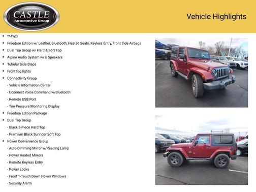 2013 Jeep Wrangler Freedom Edition