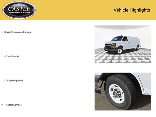 2025 Chevrolet Express 2500 RWD 2500 Extended Wheelbase WT