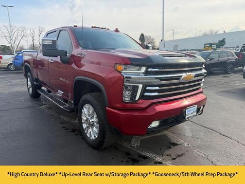 Cherry Red Tintcoat 2021 Chevrolet Silverado 2500 High Country