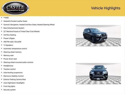2022 Nissan Armada Platinum 4WD