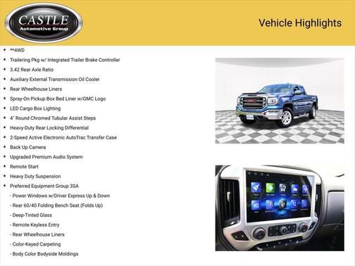 2018 GMC Sierra 1500 SLE