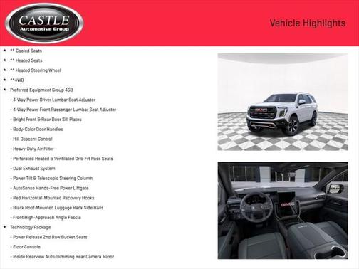 2025 GMC Yukon 4WD AT4
