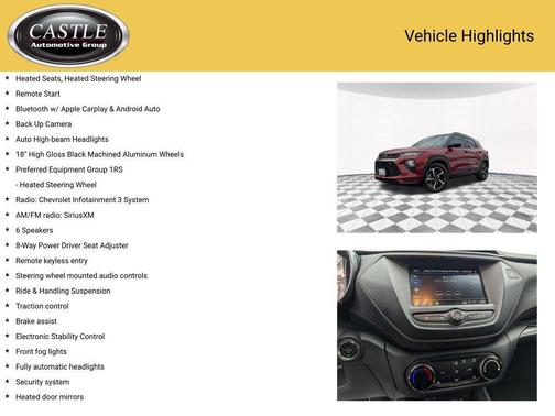 2022 Chevrolet Trailblazer RS