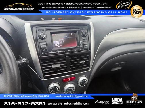 2012 Subaru Forester 2.5X