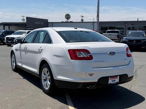 White Platinum Clearcoat Metallic 2012 Ford Taurus SEL