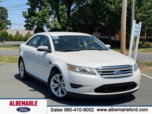 White Platinum Clearcoat Metallic 2012 Ford Taurus SEL