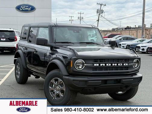 Shadow Black 2025 Ford Bronco Big Bend SUV