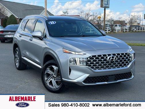 Shimmering Silver Pearl 2023 Hyundai SANTA FE SEL 2.4 SUV