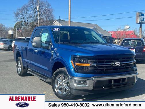 Atlas Blue Metallic 2025 Ford F-150 XLT Truck