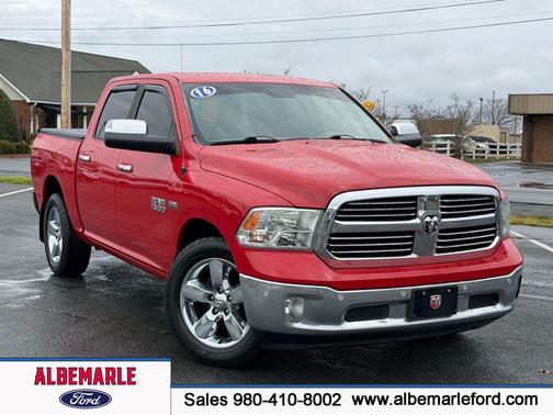 Flame Red Clearcoat 2016 RAM 1500 Big Horn Truck