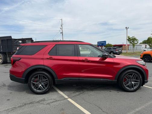Rapid Red Metallic Tinted Clearcoat 2026 Ford Explorer ST