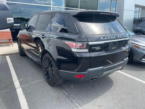Black 2016 Land Rover Range Rover Sport Supercharged SE
