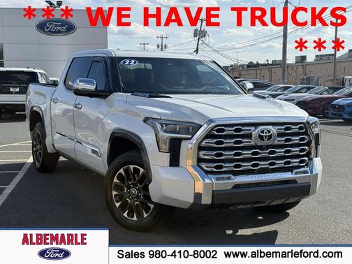 2022 Toyota Tundra Hybrid 1794 Edition