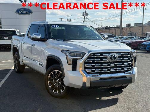 White 2022 Toyota Tundra Hybrid 1794 Edition Truck