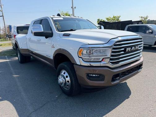 Bright White Clearcoat 2023 RAM 3500 Longhorn