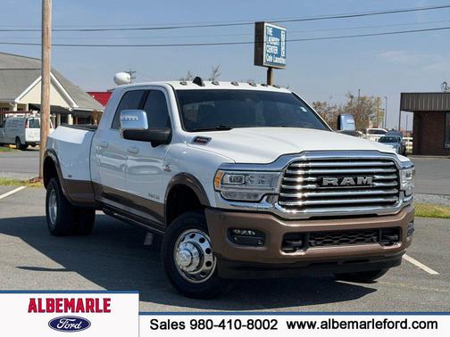 Bright White Clearcoat 2023 RAM 3500 Longhorn