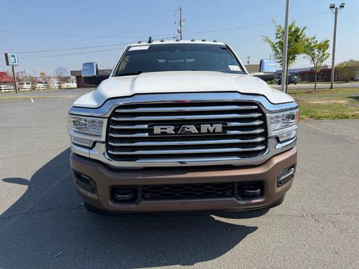 Bright White Clearcoat 2023 RAM 3500 Longhorn