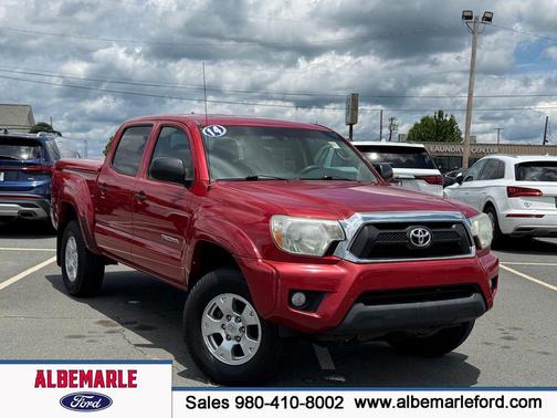 Barcelona Red Metallic 2014 Toyota Tacoma PreRunner