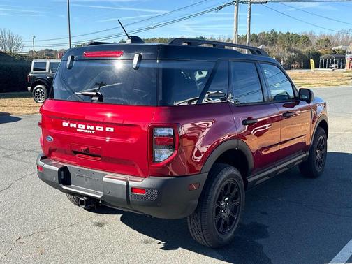 Ruby Red Metallic Tinted Clearcoat 2025 Ford Bronco Sport Badlands
