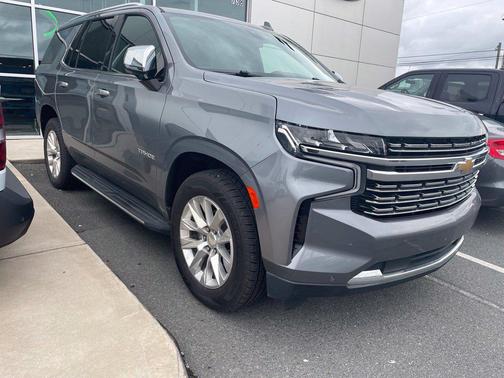 Satin Steel Metallic 2021 Chevrolet Tahoe Premier