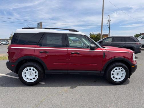 Ruby Red Metallic Tinted Clearcoat 2026 Ford Bronco Sport Heritage