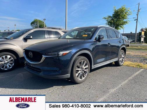 Deep Crystal Blue Mica 2020 Mazda CX-5 Grand Touring