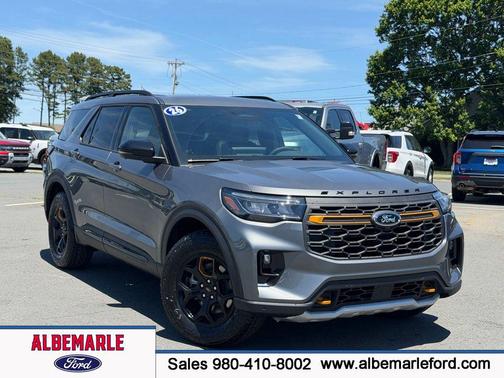 Carbonized Gray Metallic 2026 Ford Explorer Tremor
