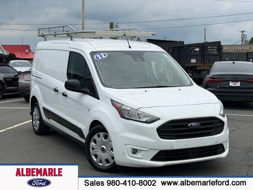 Frozen White 2022 Ford Transit Connect XLT
